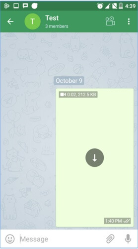 دانلود ویس گرام Voicegram اضافه کردن تماس تصویری به تلگرام